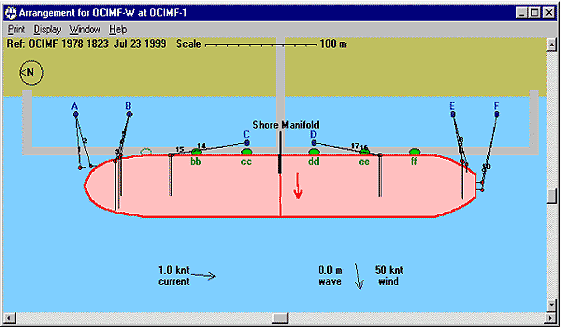 Ship and tanker mooring screenshot